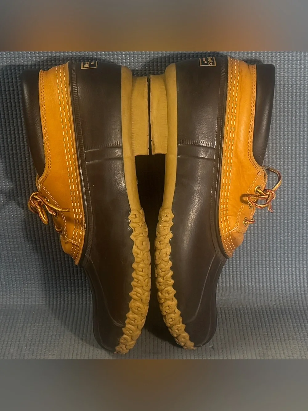 L.L.‎ Bean Men's Bean Boots Gumshoes Brown/Tan Size 10 Wide